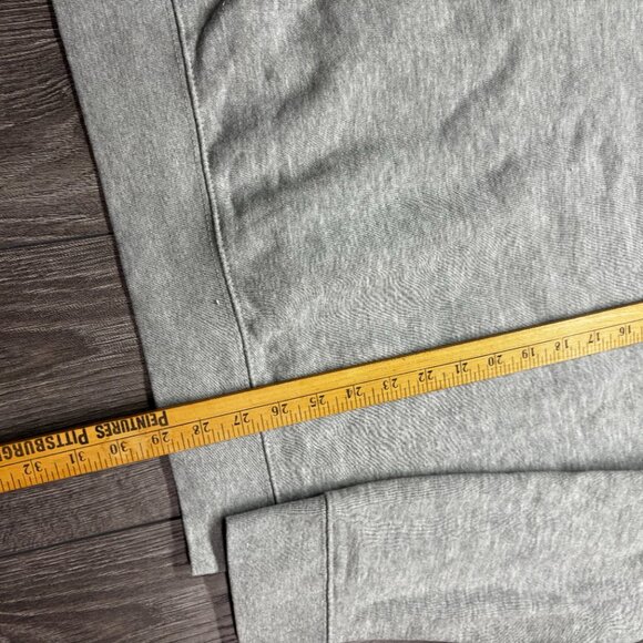 Chaps Ralph Lauren Embroidered American Flag Sweatshirt Grey Medium Vintage Y2k - Picture 5 of 7